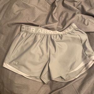 Under Armour light grey shorts